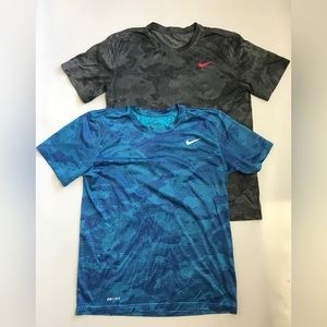 2 Medium Dri-Fit Nike Workout Shirts